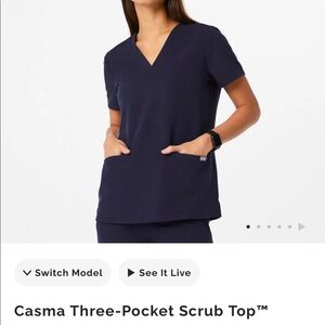 Figs scrub top.